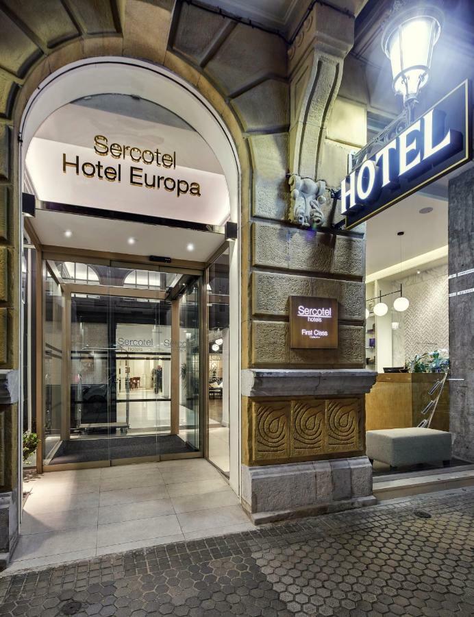 Sercotel Apartamentos Europa ซานเซบาสเตียน ภายนอก รูปภาพ