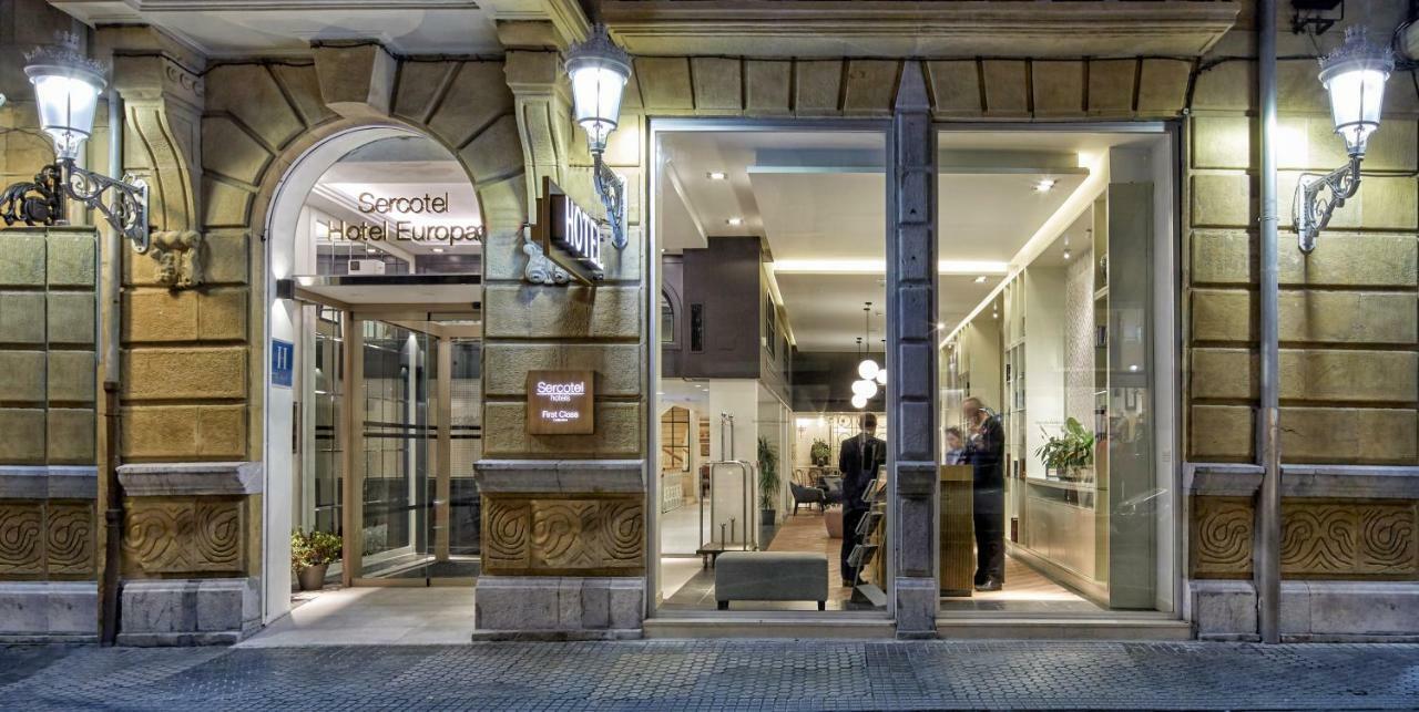 Sercotel Apartamentos Europa ซานเซบาสเตียน ภายนอก รูปภาพ